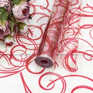 Плёнка прозрачная с печатью   