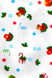 Пакет Новый год металл + рисунок   