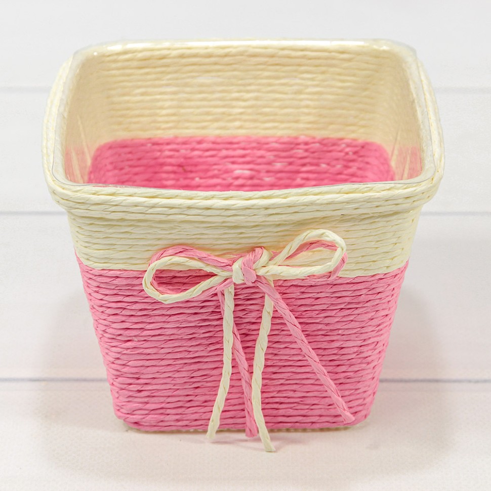 Кашпо плетёное  