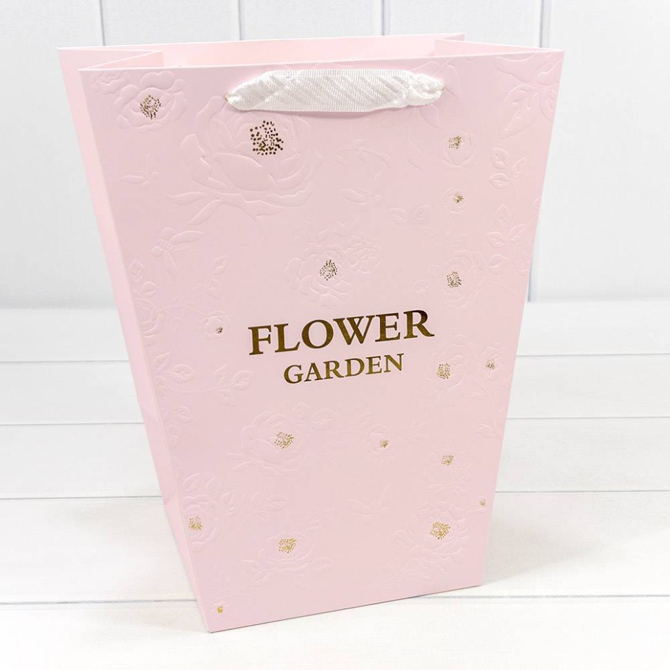 Пакет подарочный "Ваза для цветов" 