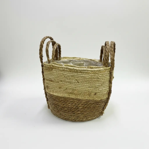 Корзина плетеная набор (рогоз)  