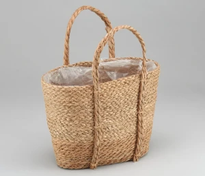 Корзина плетеная набор (рогоз)     