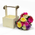 Ящик флористический с ручкой Ящик флористический с ручкой