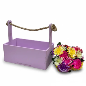 Ящик флористический с ручкой   