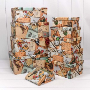 Коробки Прямоугольные Набор 